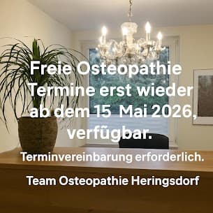 Terminvergabe und Vorgehensweise in der Osteopathie Heringsdorf